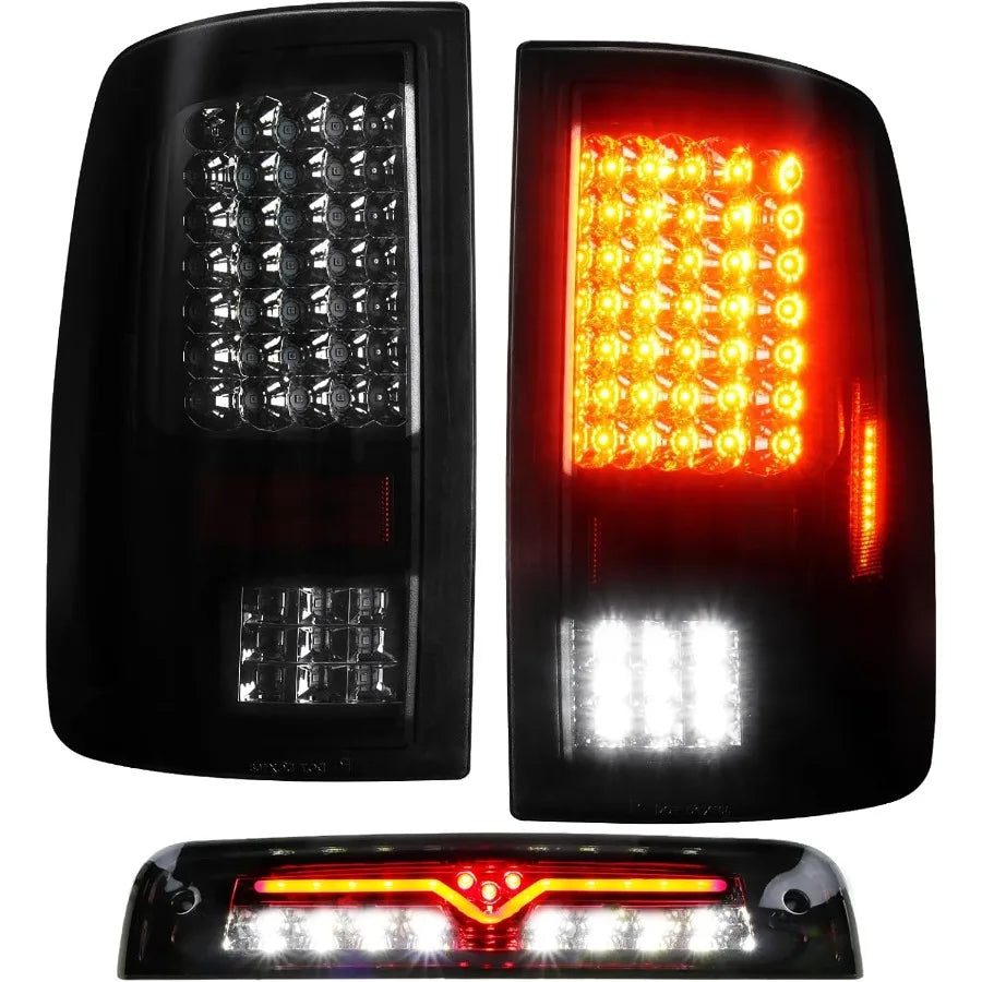 LED Tail Lights and Third Brake Light for Select 2009–2019 Ram Trucks