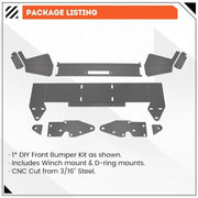 Front Bumper Assembly for 1984–2001 Jeep Cherokee