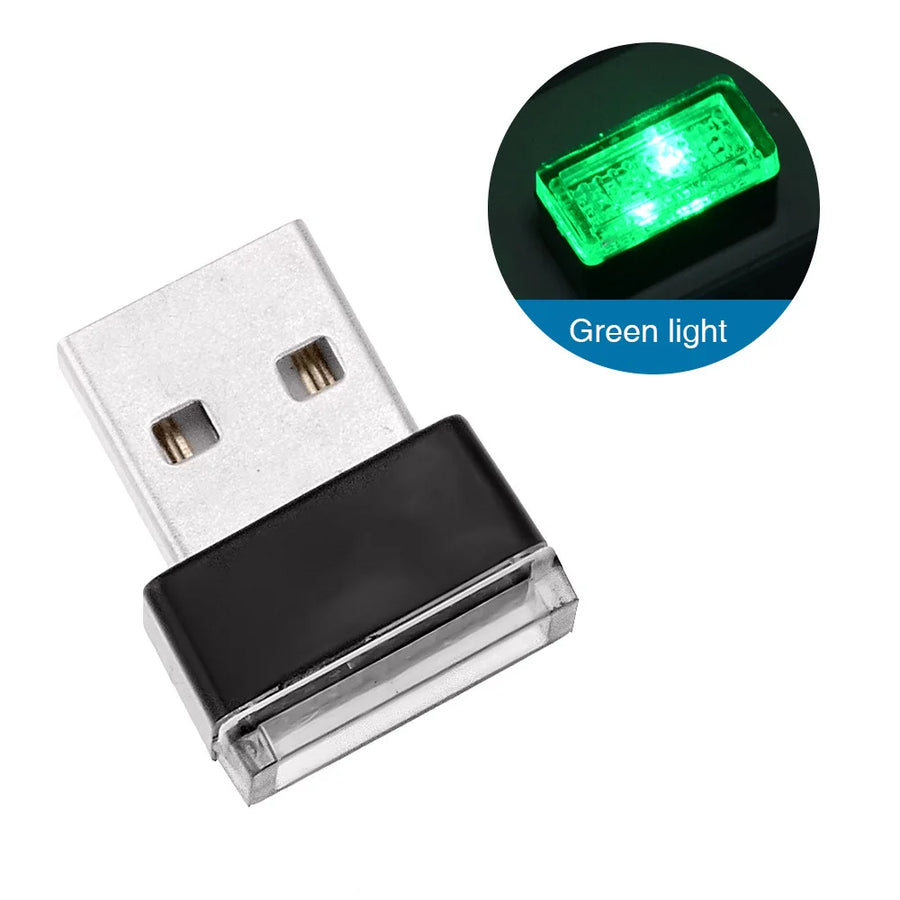 Mini USB LED Interior Accent Light – Multiple Colors
