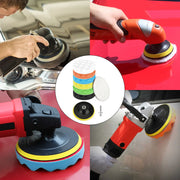 Drill-Mounted Foam Buffing and Polishing Pad Kit