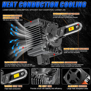 D1S/D2S/D3S/D4S/D5S/D8S LED Headlight Conversion Bulb – 6000K, CANBUS