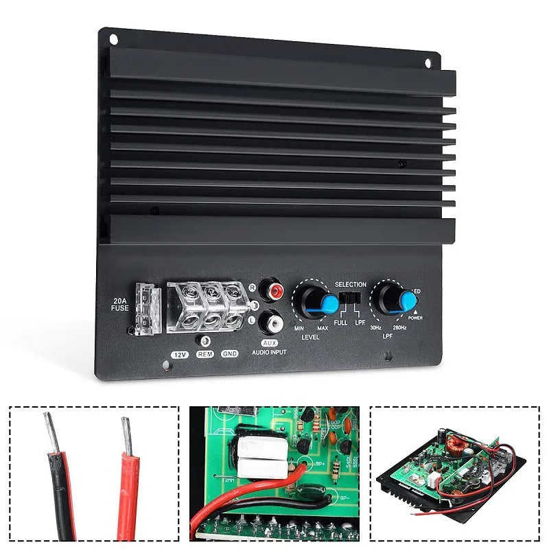 600W Mono Car Audio Amplifier Board