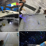 Mini USB LED Starry-sky Projector for Car Roof and Room