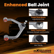 Upper Control Arm Set for Dodge Ram 1500 4WD with 2-4-Inch Lift 2006-2022