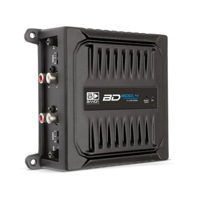 800W RMS 2-Ohm Full-Range Car Audio Amplifier