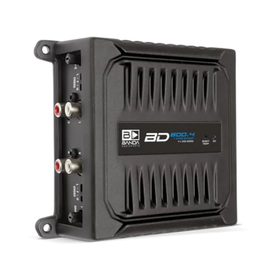 800W RMS 2-Ohm Full-Range Car Audio Amplifier