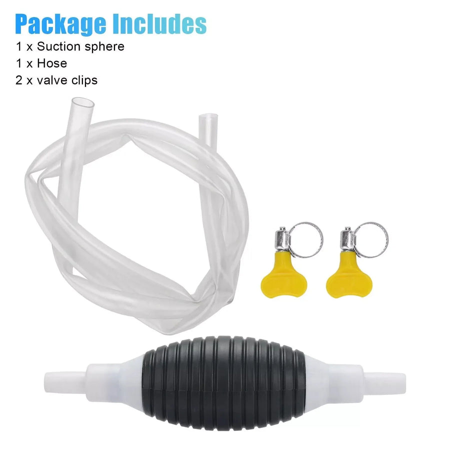 Portable Manual Fuel Transfer Siphon Pump