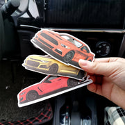 American Muscle-Style Hanging Car Air Freshener
