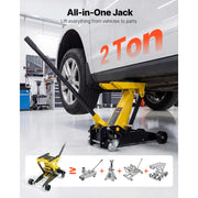 Low-Profile Hydraulic Floor Jack – Multiple Capacity Options