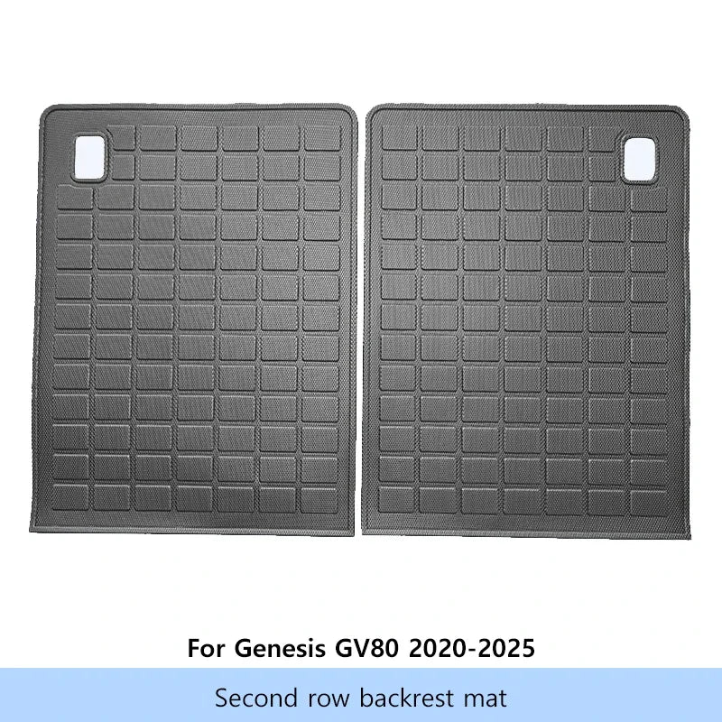 TPE All-Weather Floor Mats and Cargo Liner Set for Genesis GV80 Seven-seats 2020-2025