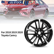 1PCS New 19 Inch Car Machined Black Alloy Wheel Rim Durable for Toyota Camry Xse Car 2018-2020