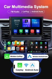 7-Inch Double-DIN CarPlay and Android Auto Touchscreen Receiver
