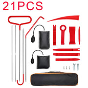 18/21-Piece Automotive Lockout Tool Kit with Air Wedge