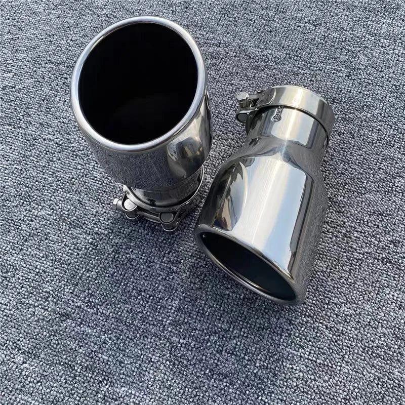 Universal Beveled Exhaust Tip, 2.5/4-Inch