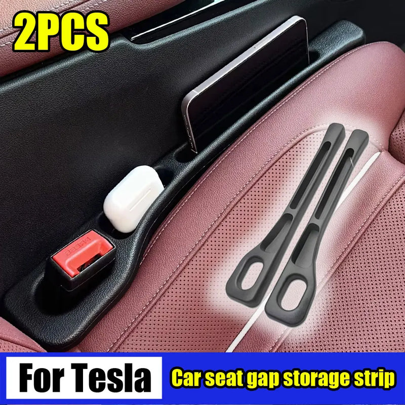 Seat Gap Filler Storage Strip for Tesla Model 3 Highland and Model Y Juniper