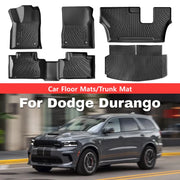 TPE All-Weather Floor Mats and Cargo Liner Set for Dodge Durango 2016 2024 2016-2024