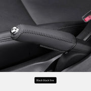 Universal PU Leather Handbrake Grip Cover