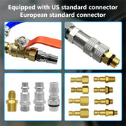Universal Air Suspension Shock Leak Tester Kit with Pressure Gauge