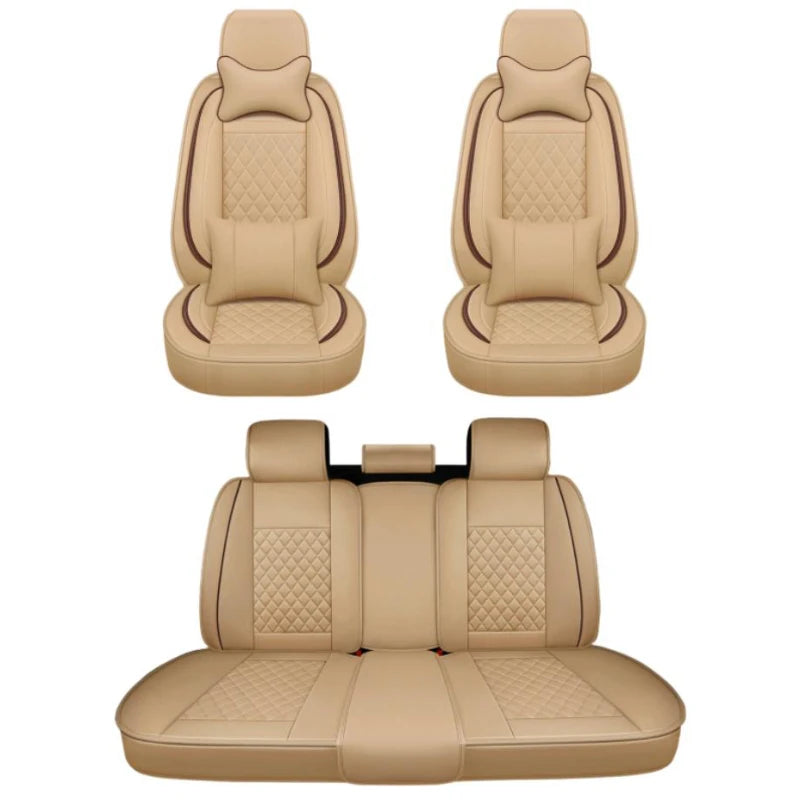 5-seat Leather-look Car Seat Cover Set for Lexus