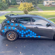 Honeycomb JDM Windshield Banner Decal
