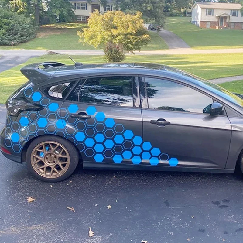 Honeycomb JDM Windshield Banner Decal