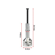 Steel Hub Fan Blade Blower Wheel Puller Remover Tool Kit for 5/8" Belt Drive and 1/2" Or Less Direct