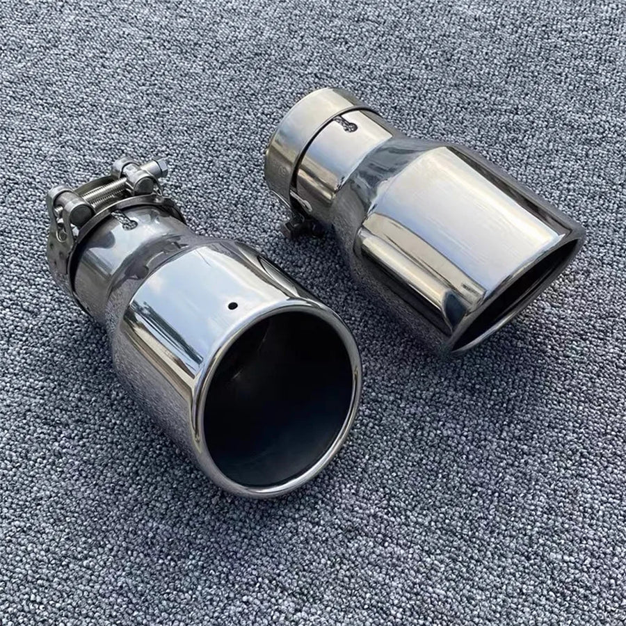 Universal Beveled Exhaust Tip, 2.5/4-Inch