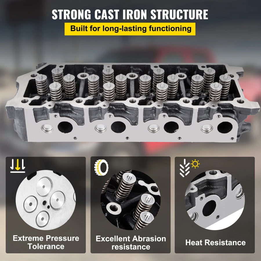 6.4L Diesel Cylinder Head Assembly – 2008–2010 Ford Super Duty