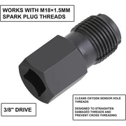 5-Piece Oxygen Sensor Socket and Thread Chaser Set