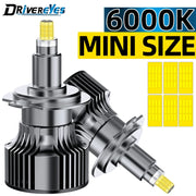 2-Piece H1/H7/H11/9005/9006/9012 LED Headlight Bulb – Projector-Compatible