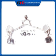 Valved Cat-Back Exhaust System for Mercedes-Benz CLS 300/320/350/400 C218 3.0T/3.5L