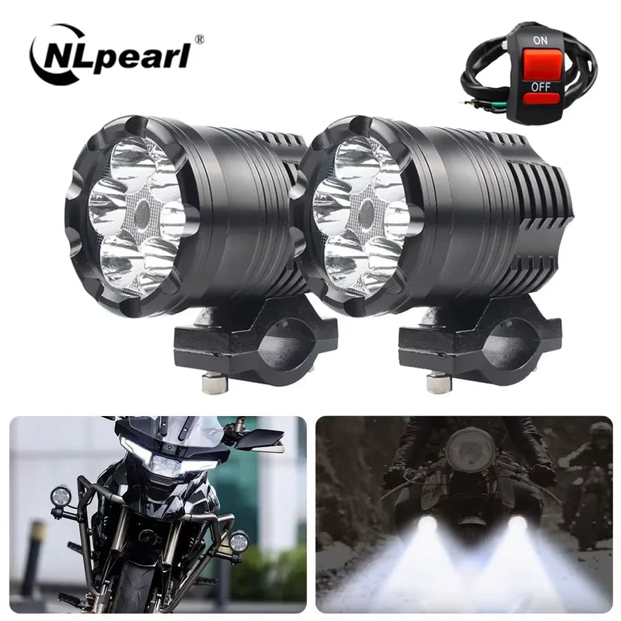 LED Auxiliary Driving Light – 60W, Spot Beam, 12V–24V