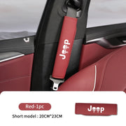 Leather Seat Belt Shoulder Pad for Jeep – Short or Long