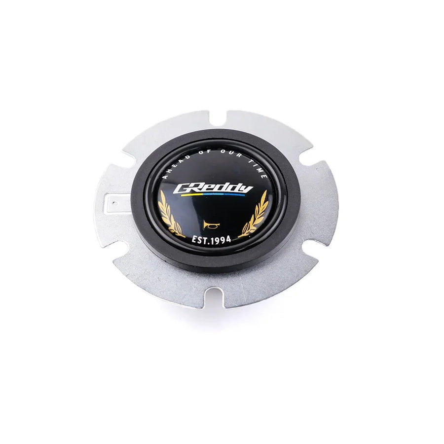 GReddy-Style Flat-Lip Steering Wheel Horn Button