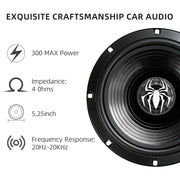 6.5-Inch 300W Coaxial Car Speakers