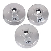 1/2-Inch Drive Aluminum Oil Filter Cap Wrench, 65-79mm Options