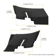 Left Right Air Inlet Cowl Grille Panel for 2007-2014 Tahoe Yukon Escalade 25820729 25820730