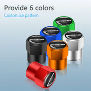 Mercedes-Benz-Style Aluminum Tire Valve Caps – 4-Piece Set