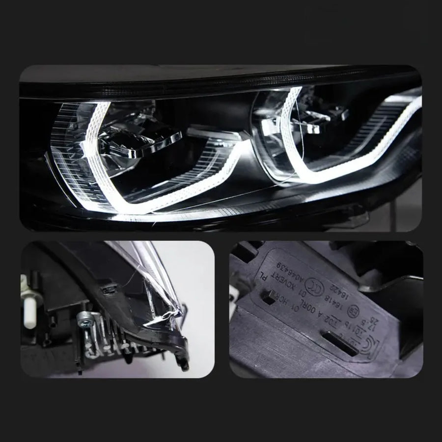 LED Headlight Assembly Set for 2013–2019 BMW 4 Series