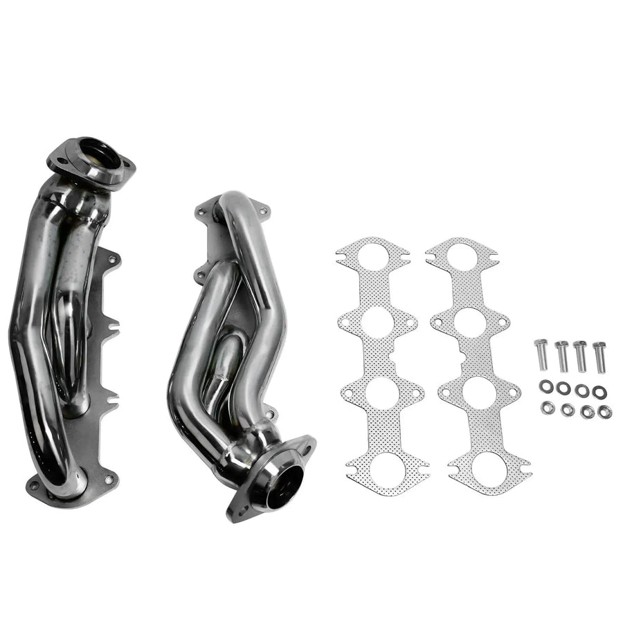 Stainless Steel Exhaust Header Set for Ford F-150 2004-2010