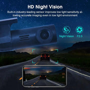 1080P Dash Cam with Wi-Fi App Control