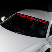 Performance Lettering Vehicle Decal – 98.5 × 6.8 cm