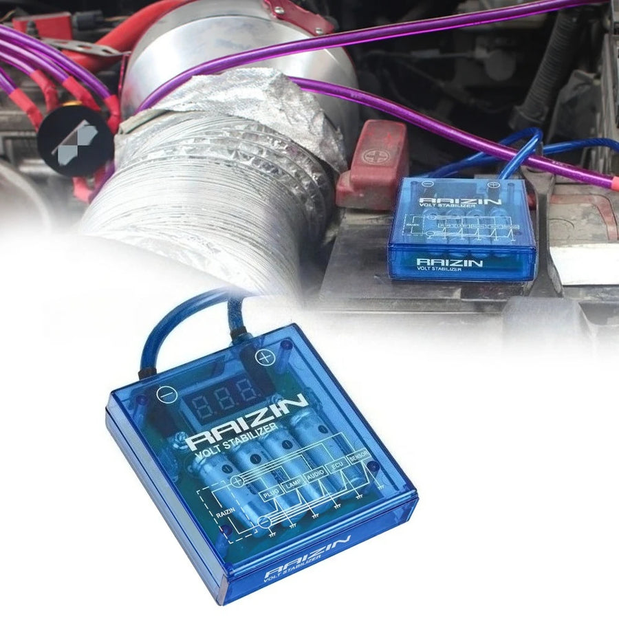 Universal Automotive Voltage Stabilizer and Digital Voltage Display