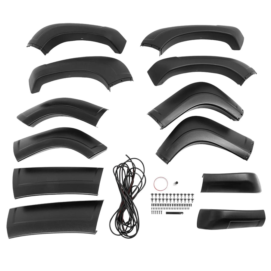 Textured Fender Flare Set for Chevrolet Colorado/GMC Canyon 2004-2012