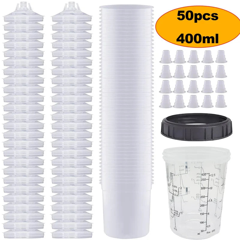 Disposable Paint Cup System – 200, 400 or 600 mL