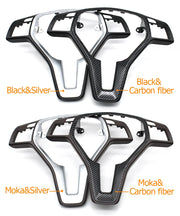 Steering Wheel Carbon Fiber Cover Panel Trim for Mercedes-Benz W176 W246 W204 X204 W212 W207 W156