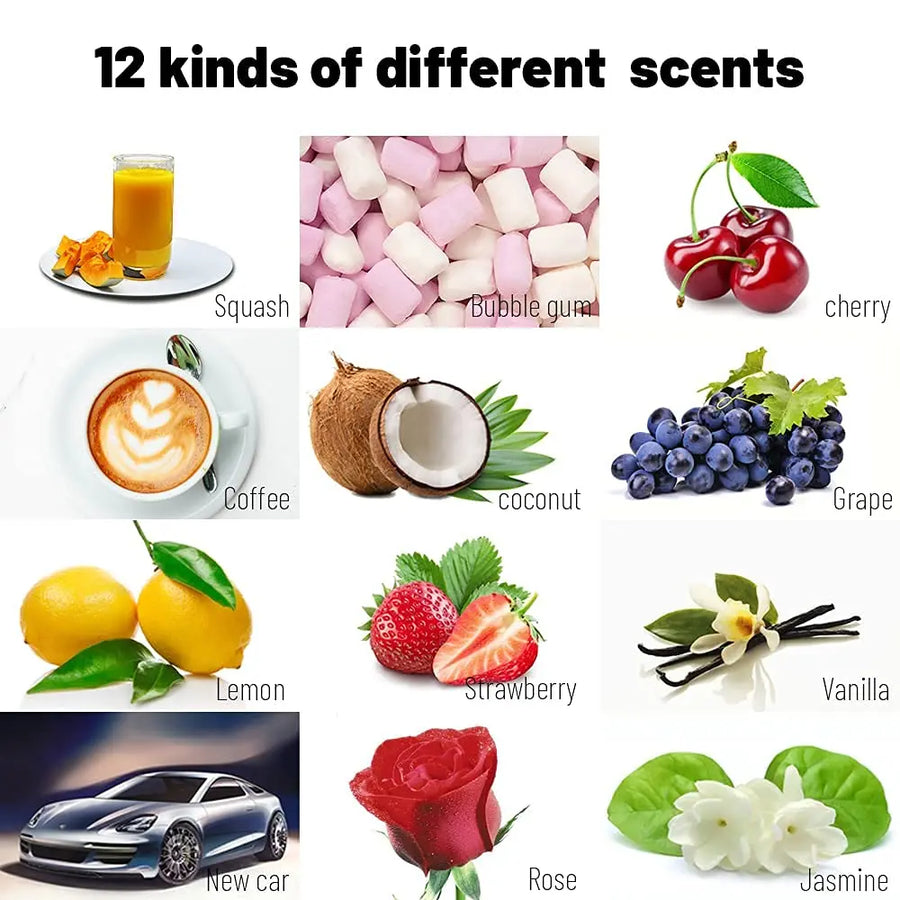 Bubble Gum Scent Car Air Freshener Can