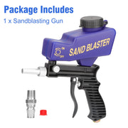 Handheld Gravity-Feed Spot Sandblaster Gun