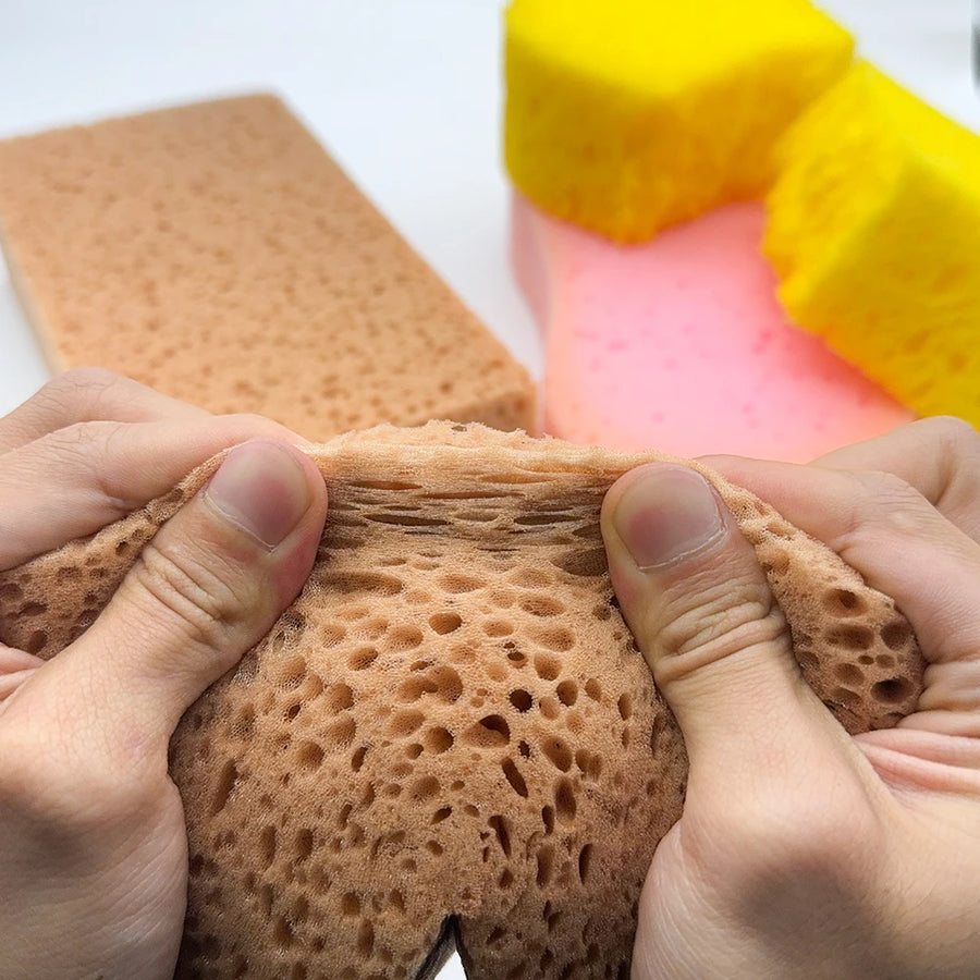 Large Porous Car Wash Sponges, 2-, 5- & 10-Piece Options
