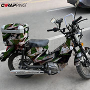 Rust Camouflage Automotive Vinyl Wrap – Multiple Sizes